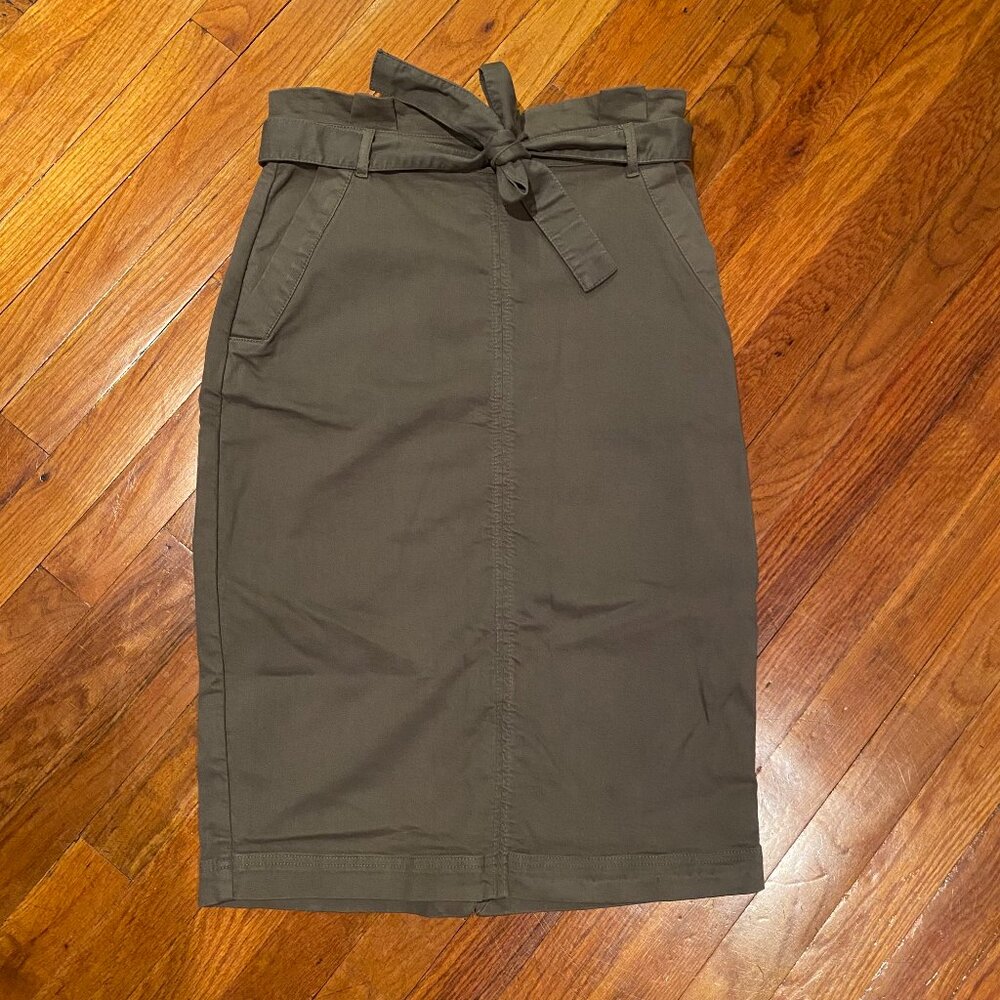 Banana Republic Green Pencil Skirt